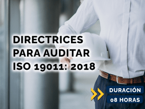 Directrices para Auditar ISO 19011: 2018
