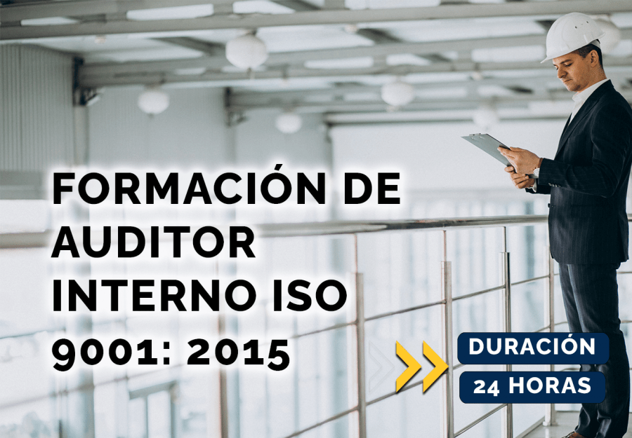 Formación de Auditor Interno ISO 9001: 2015